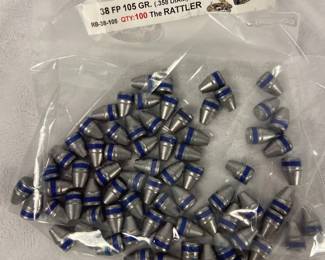 The Rattler 38 Cal. 105 Grain FP Bullets