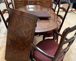 Vintage Dining Room Table Chairs