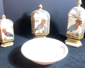 Vintage Italian Ceramic Decor Bowl