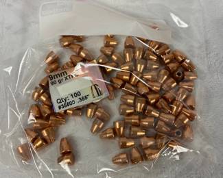 Hornady 9mm 90 Grain XTP Bullets
