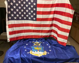 United States Flag United States Air Force Flag