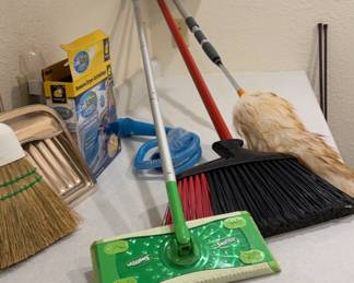 Broom, Swiffer, Duster More