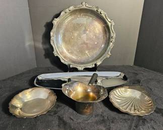 VTG Silver Plated Serving Ware More