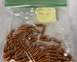 Sorry .257 Cal. 120 Grain BT Bullets
