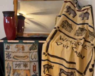 Log Mirror, Tapestry More