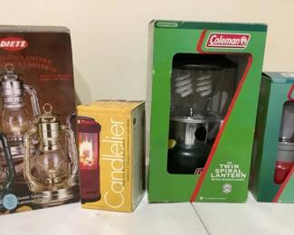 Four Camping Lanterns