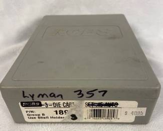 Lyman .357 Die Set