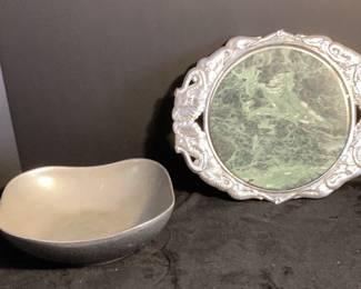 Wilton Pewter Bowl Arthur Court Decorative Tray