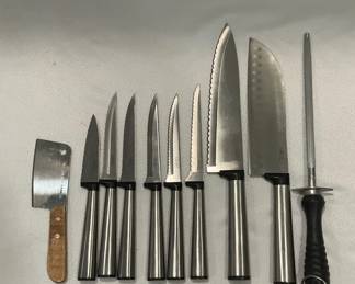 Ginsu Stainless Steel Knife Set