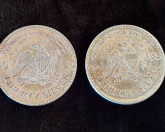 1985 1986 Liberty Silver One Troy Ounce