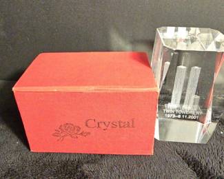 Twin Towers Paper Weight