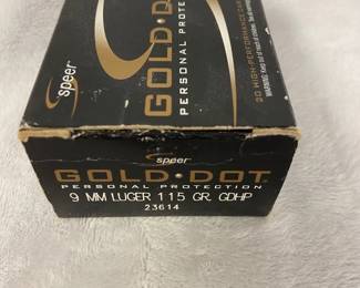 Gold Dot 9MM Luger 115 Grain GDHP Reloading Bullets