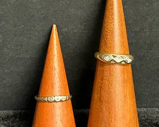 006 One 14K One 10K Yellow Gold Ring