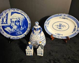 Blue White Lot Incl. Delft Blue