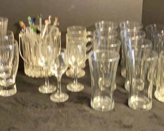 Assorted Glassware