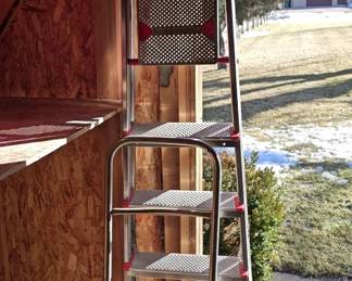 Five ft Step Stool and Hand Truck