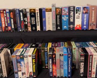 Variety of VHS Movies