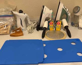 Irons, Steamer, Lint Shaver More
