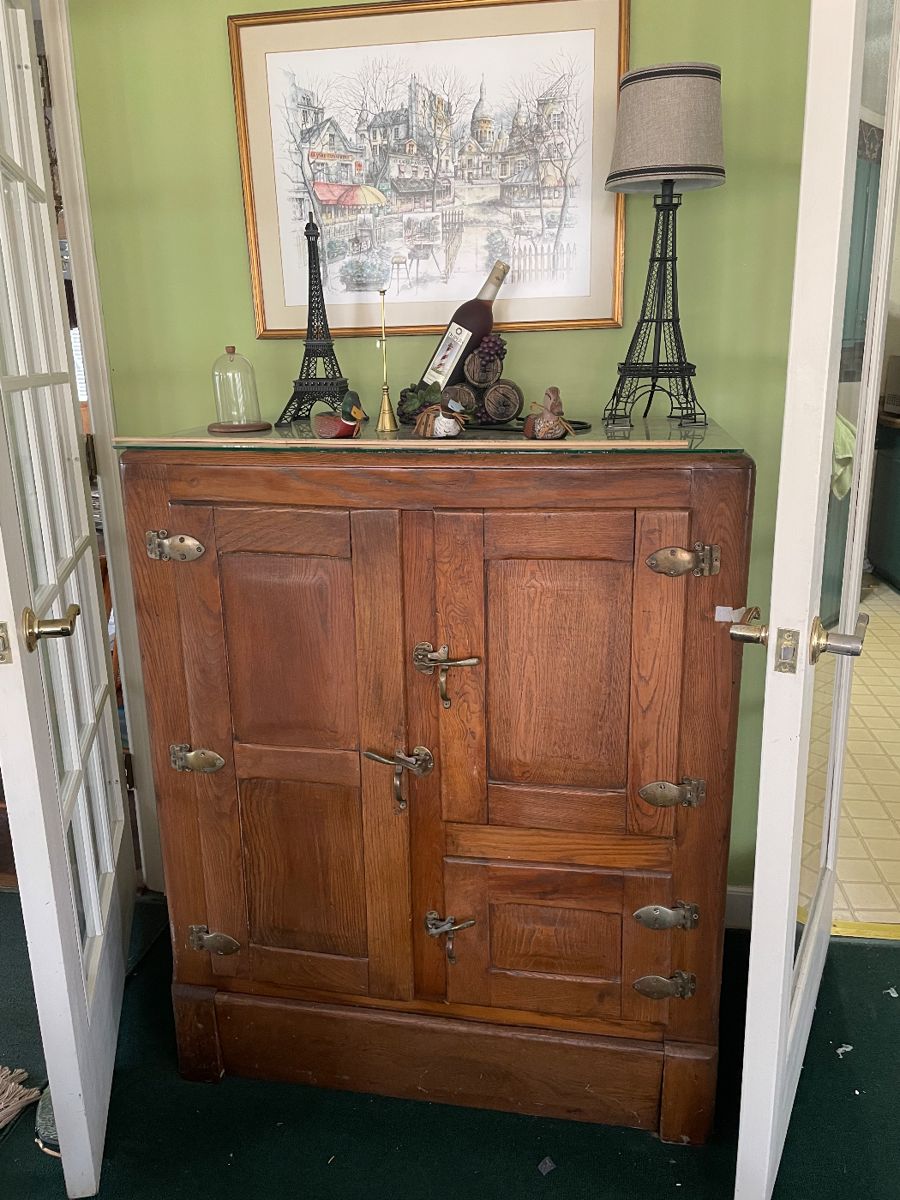 Antique ice box