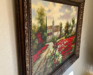 Art painting 
60 1/2” x 47 1/2”