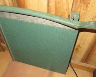 Vintage Premier Brand Papper Cutter