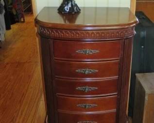 Standing Jewelry Chest