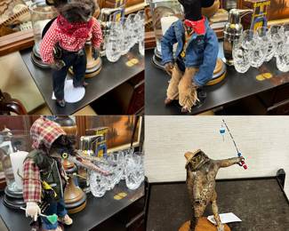 Original Anthropomorphic Taxidermy by Jacksonville artist Paige Olsen