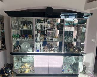 China cabinet matches the dining room table