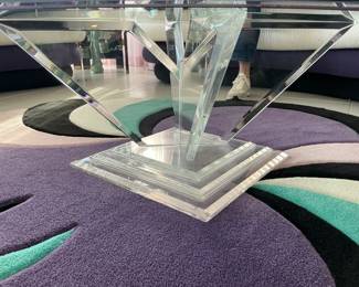 Lucite cocktail base - BASE ONLY