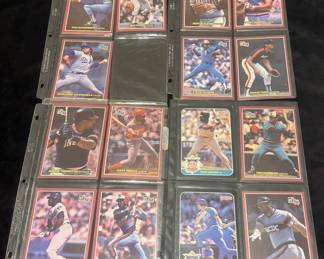 1984 Lot Of Baseball Cards Donruss