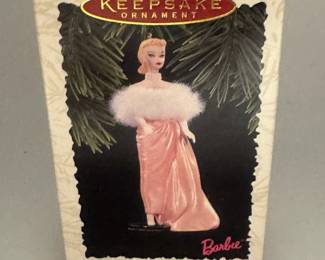 Hallmark Barbie Keepsake Ornament Enchanted Evening Barbie Collector's Series.  Decorate Year Round!