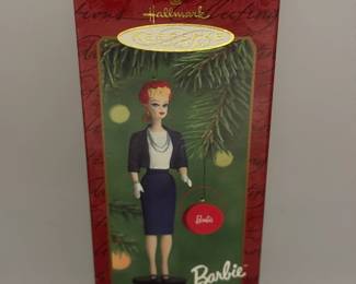 Hallmark Barbie Keepsake Ornament Commuter Set (2 Ornaments) Collector Series.  Decorate Year Round!