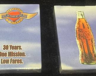 Southwest Airlines SWA 30 Years Of LUV 1971-2001 Playing Cards (Two Unopened Decks)
