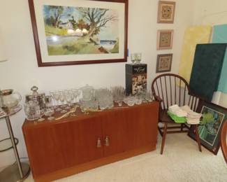 Dining and living room areas.