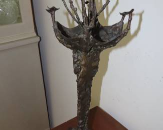 Laguna Beach, Ralph Tarzian, brutalist metal sculpture.