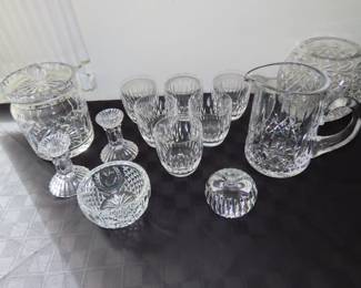 Selection of Waterford.