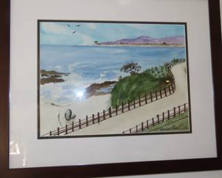 Watercolors Montage Beach, Barbara Marsh.