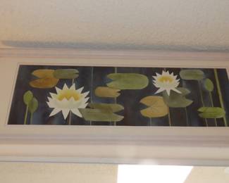 "Water Lillies" by Laguna Woods Water color artist Barbara Marsh.