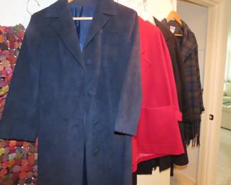 Ladies wool coats and jackets including Pendleton. L, XL
