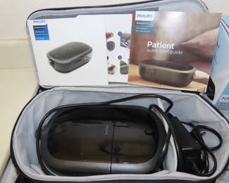 Phillips Respironics CPAP machine, Proactiv nebulizer and new unopened tubes, masks and supplies.