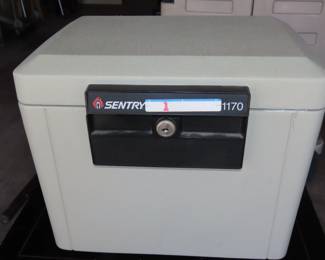 Sentry 1170, fire safe box.