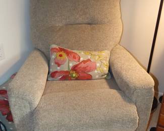 La Z Boy recliner.