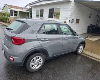 2021 Hyundai Venue. 1.6L, 4 cylinder. Still under manufactures warranty !!! 5 years or 60,000 miles plus 10 year or 100,000 miles power train warranty. Collision avoidance assist, electronic stability control, rear view camera, alloy wheels. No pets, no smoking and no children. 44,500 miles. Great car.  Galactic gray color, excellent condition.
