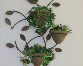 Wall plant holder.