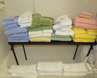 Towel sets.