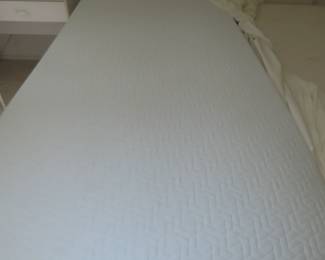 Memory foam mattress topper.