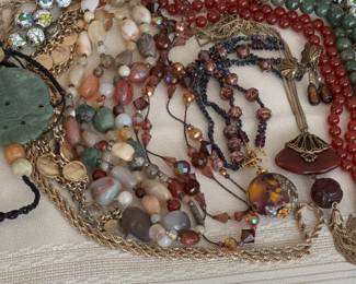 Natural stone and costume
