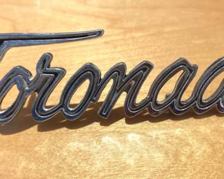 Vintage Toronado Car Emblem