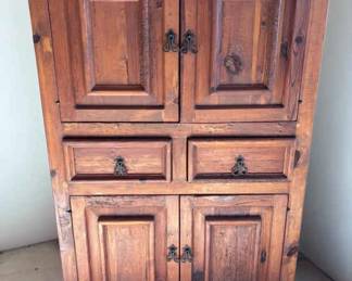Rustic SW Pine Armoire
