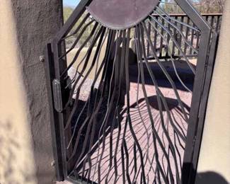 Designer Metal Gate Door